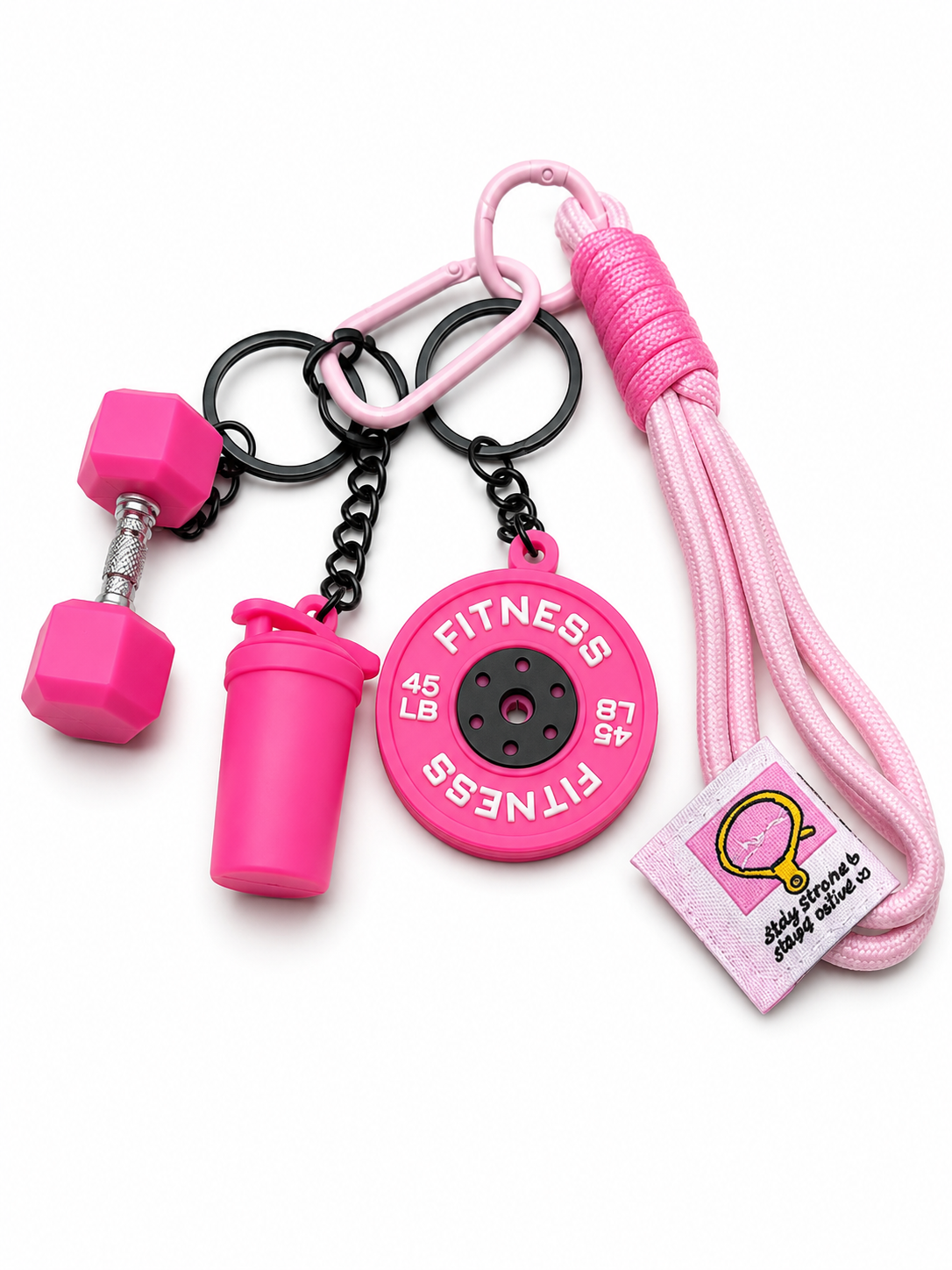 Gym Set Keyring / Bag Charm