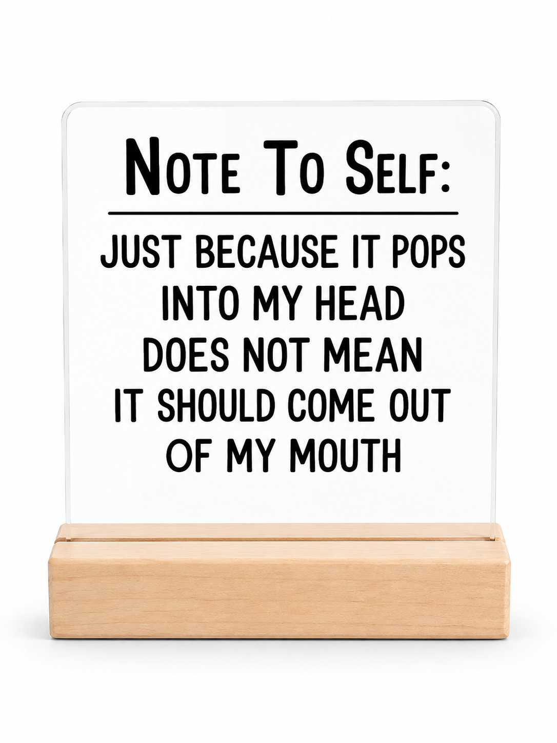 Gift Acrylic Plaque