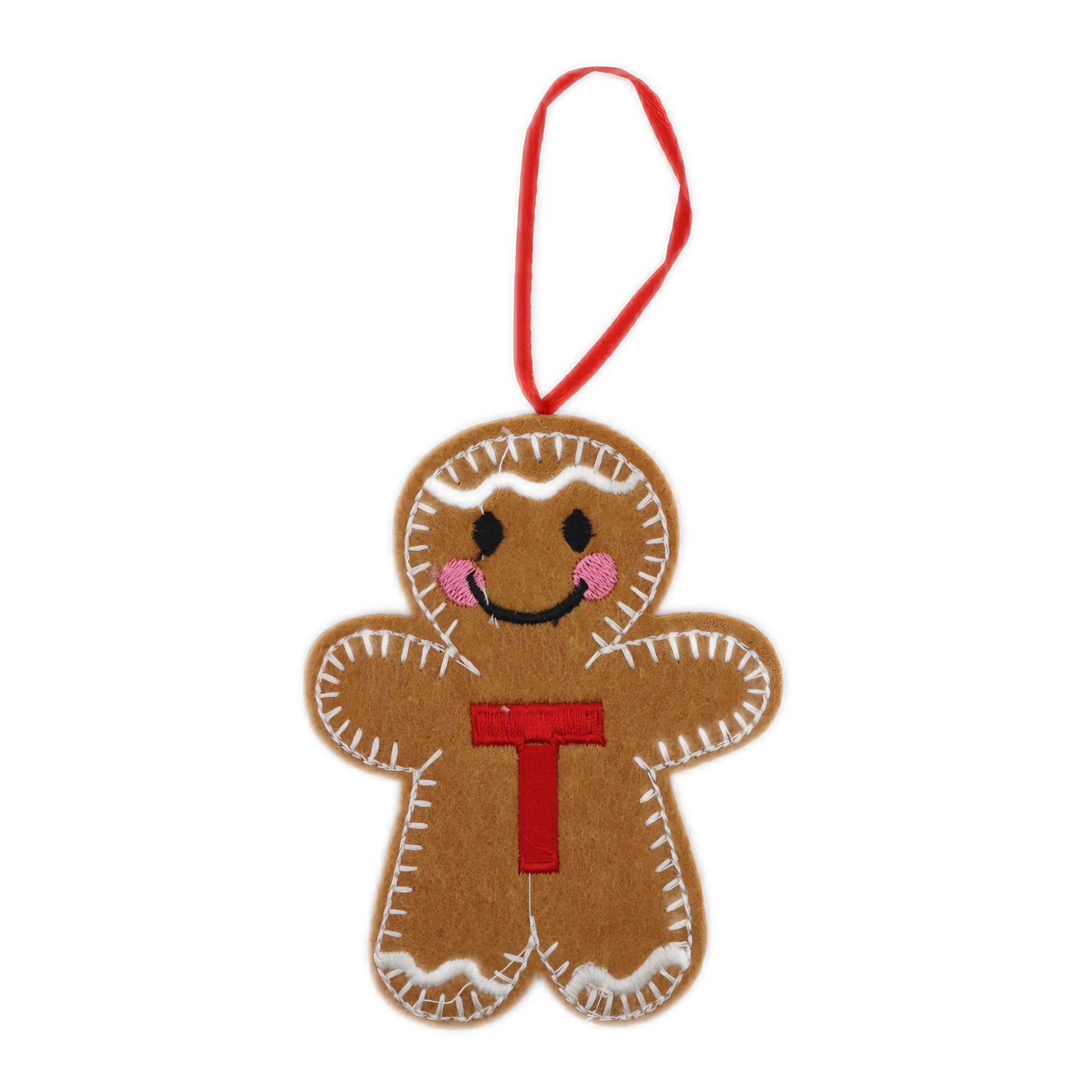 Gingerbread Letter T