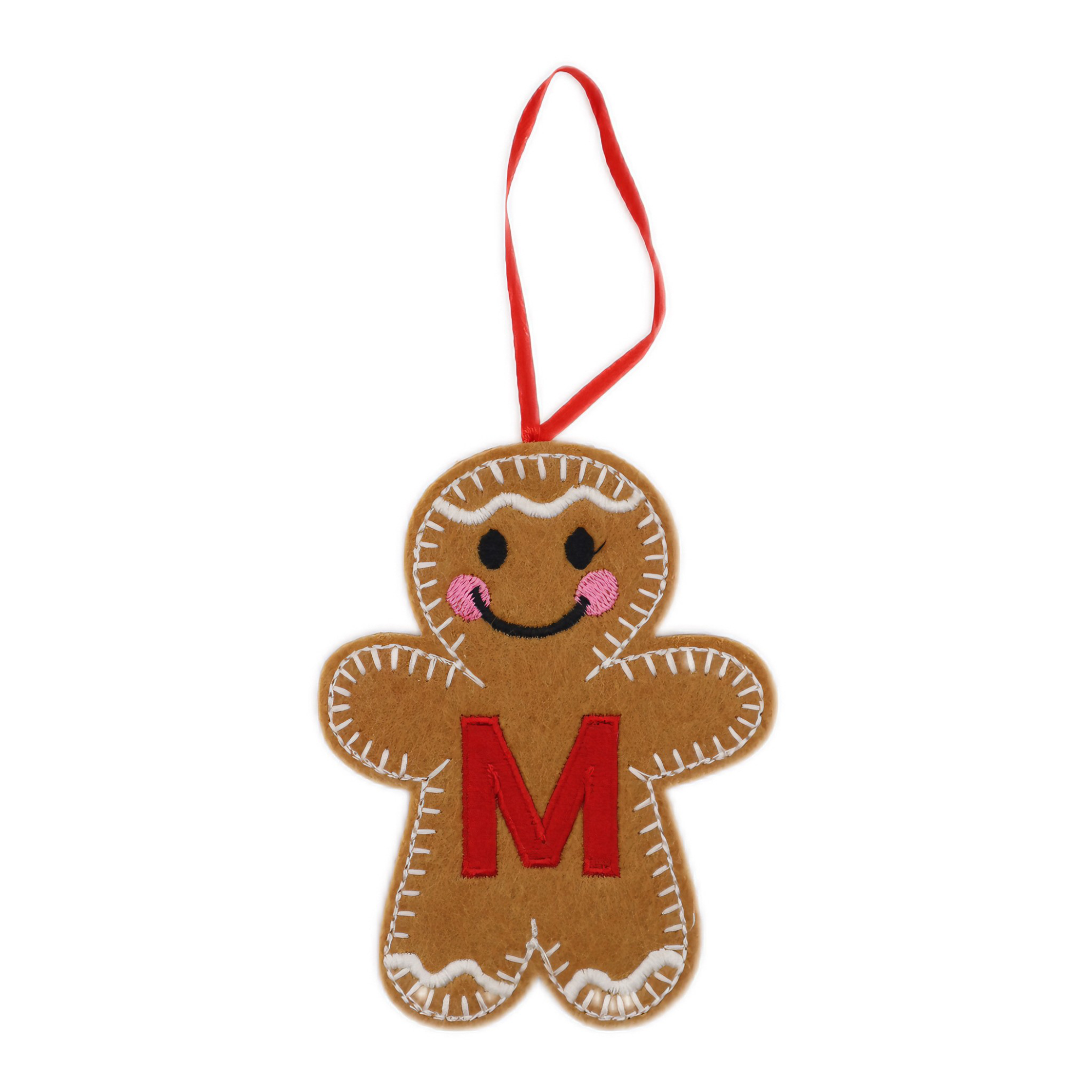 Gingerbread Letter M