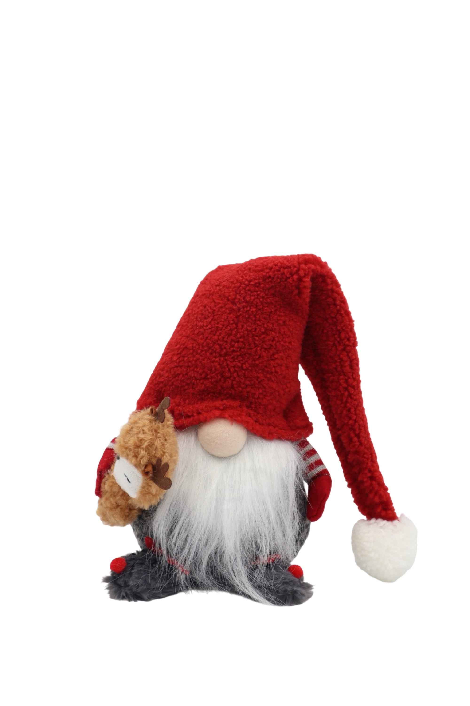 Gnome with a toy Medium