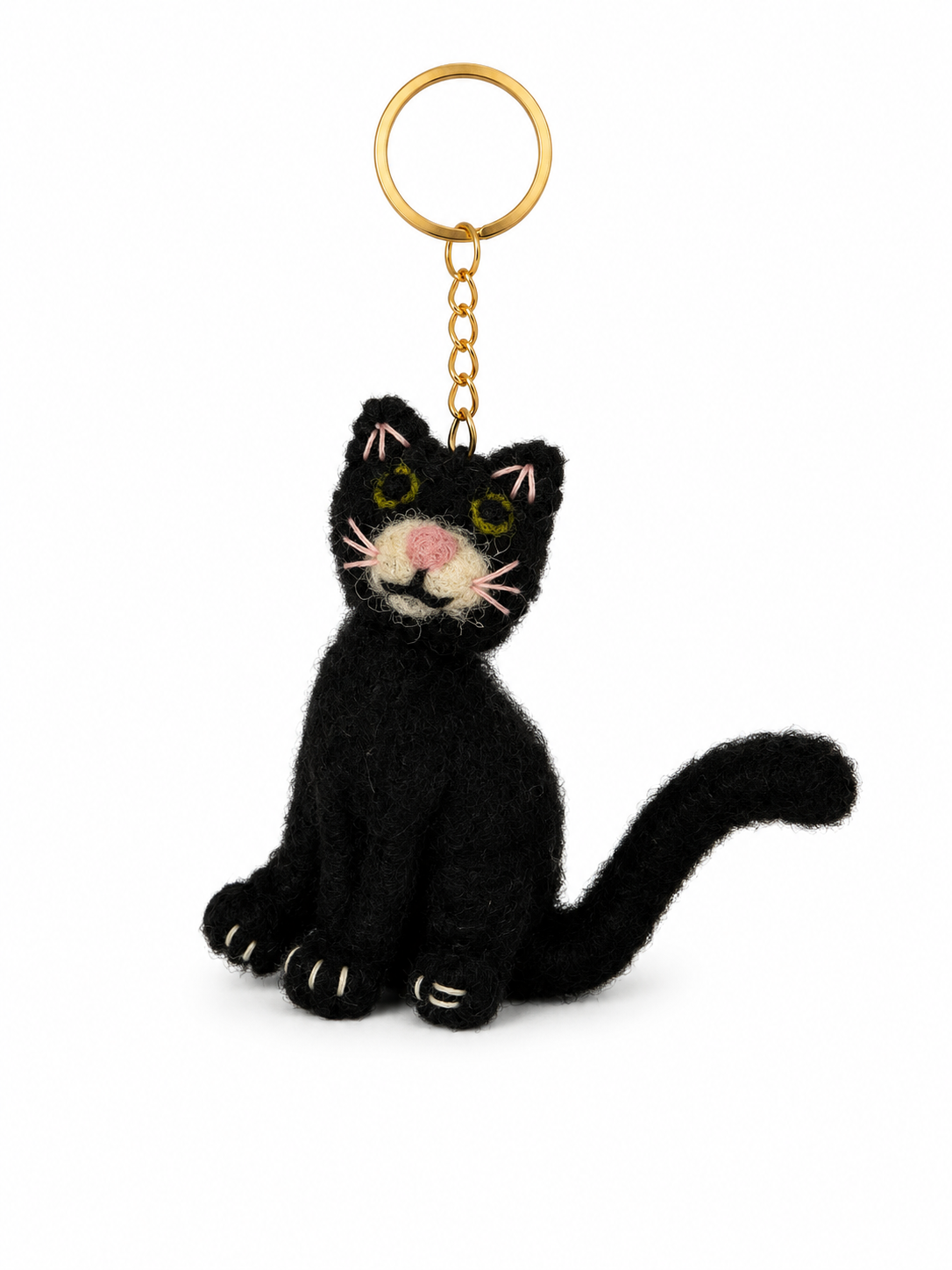 Felt Decoration/Keyring Cat