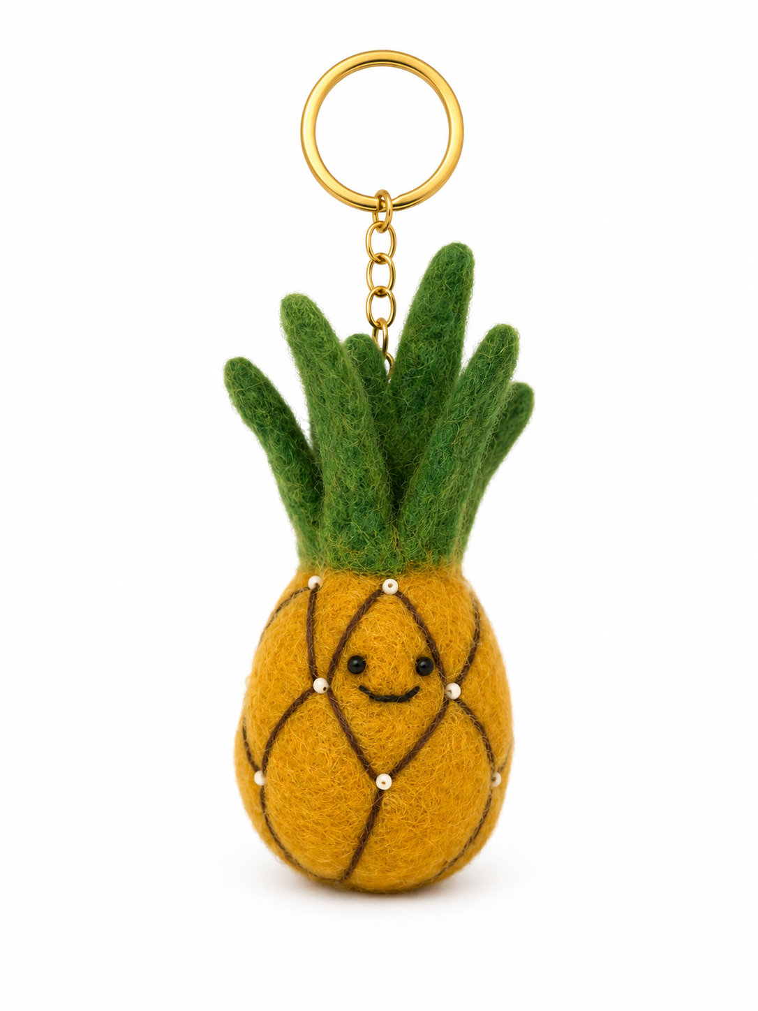 Felt Decoration/Keyring Pineapple