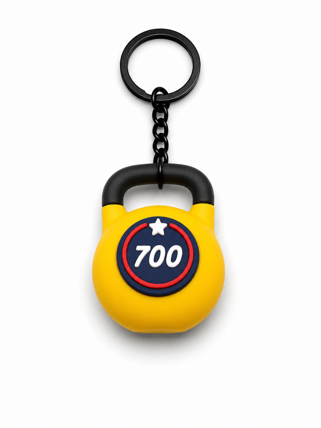 Kettlebell Keyring / Bag Charm Accessory