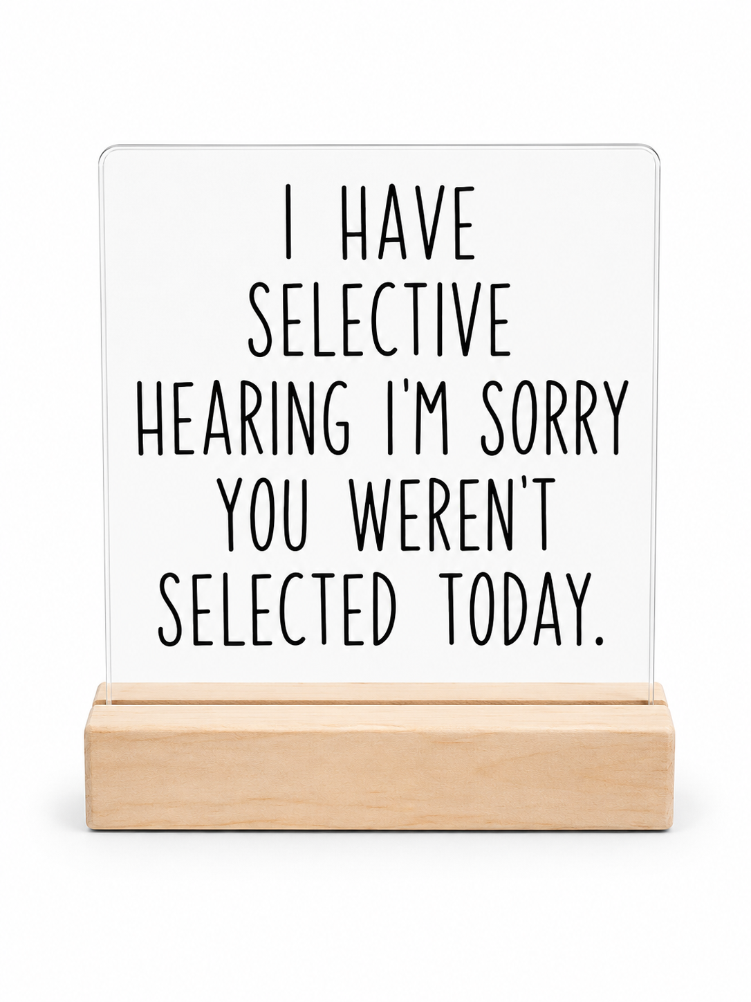 Gift Acrylic Plaque