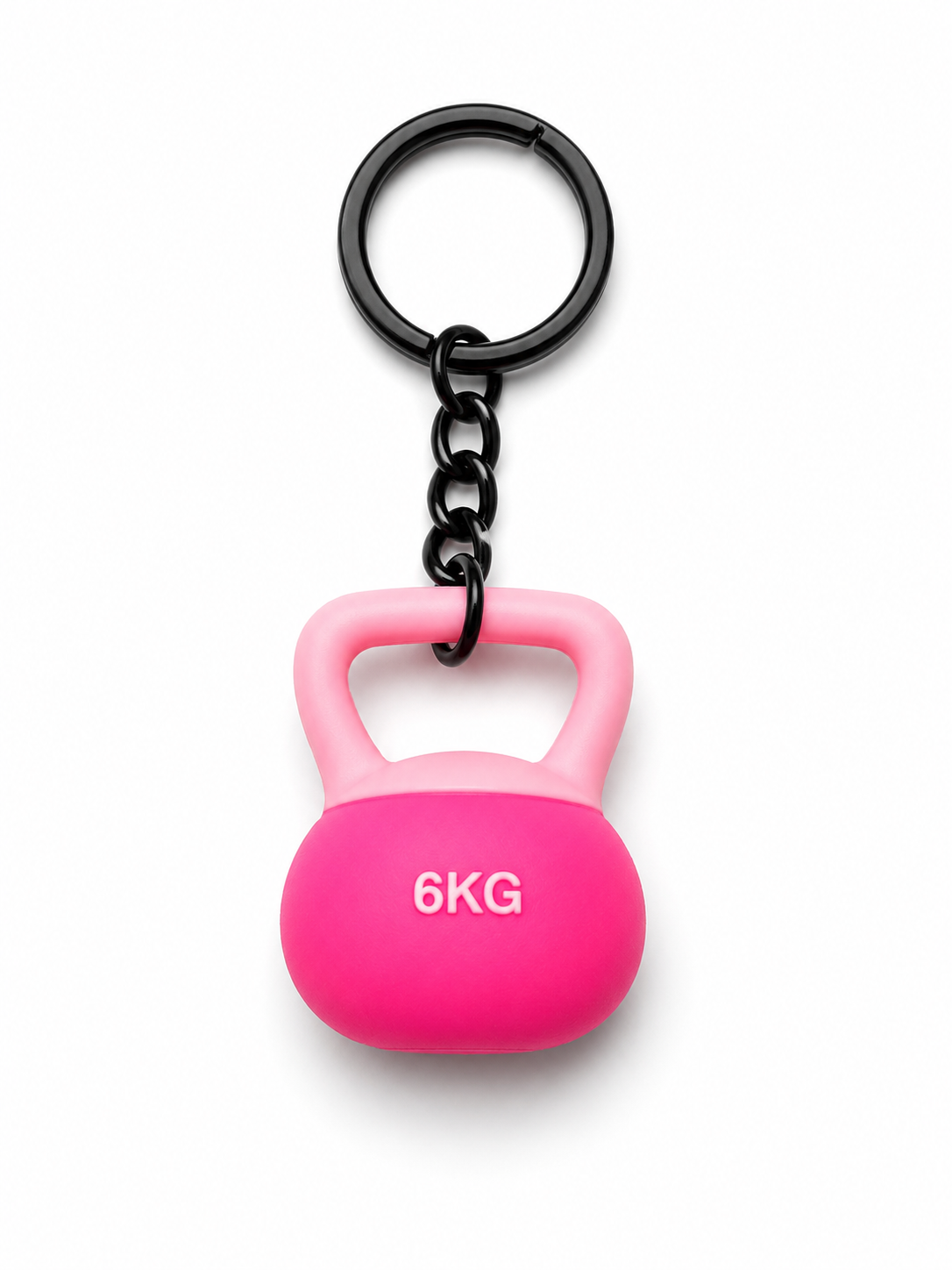 Yoga Dumbell Keyring / Bag Charm Accessory