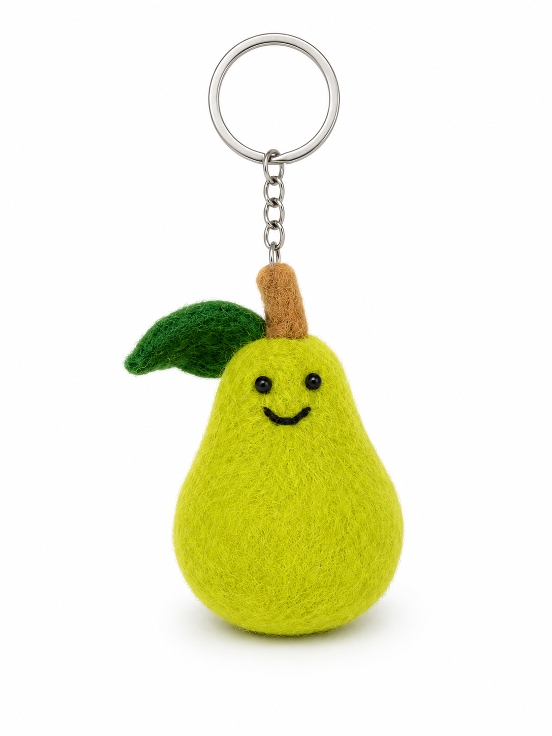 Felt Decoration/Keyring Pear