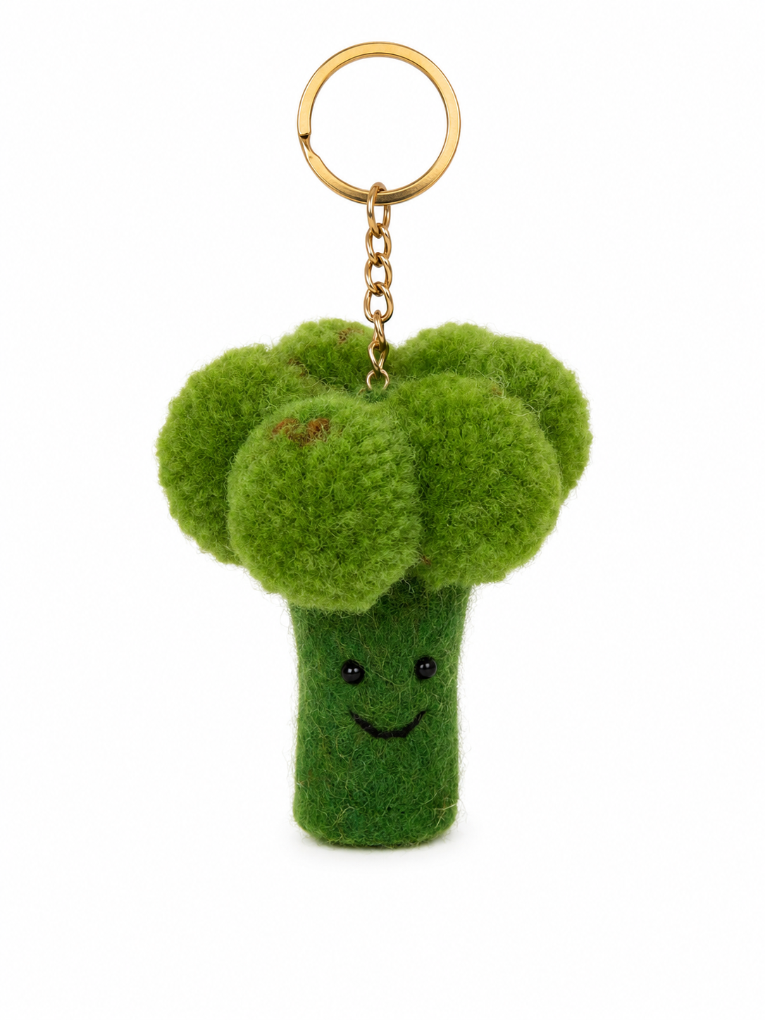 Felt Decoration/Keyring Broccoli