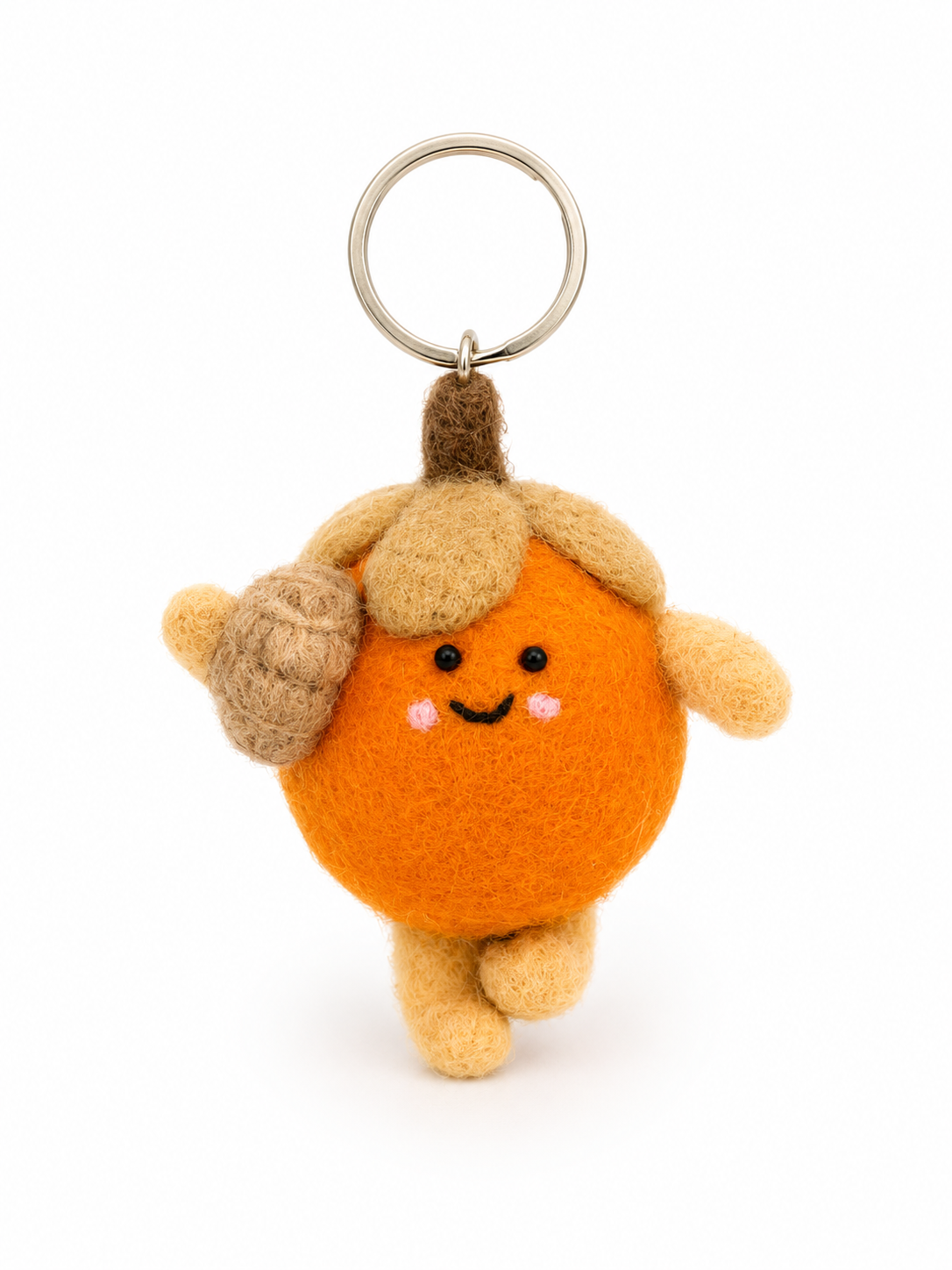 Felt Decoration/Keyring Persimmon