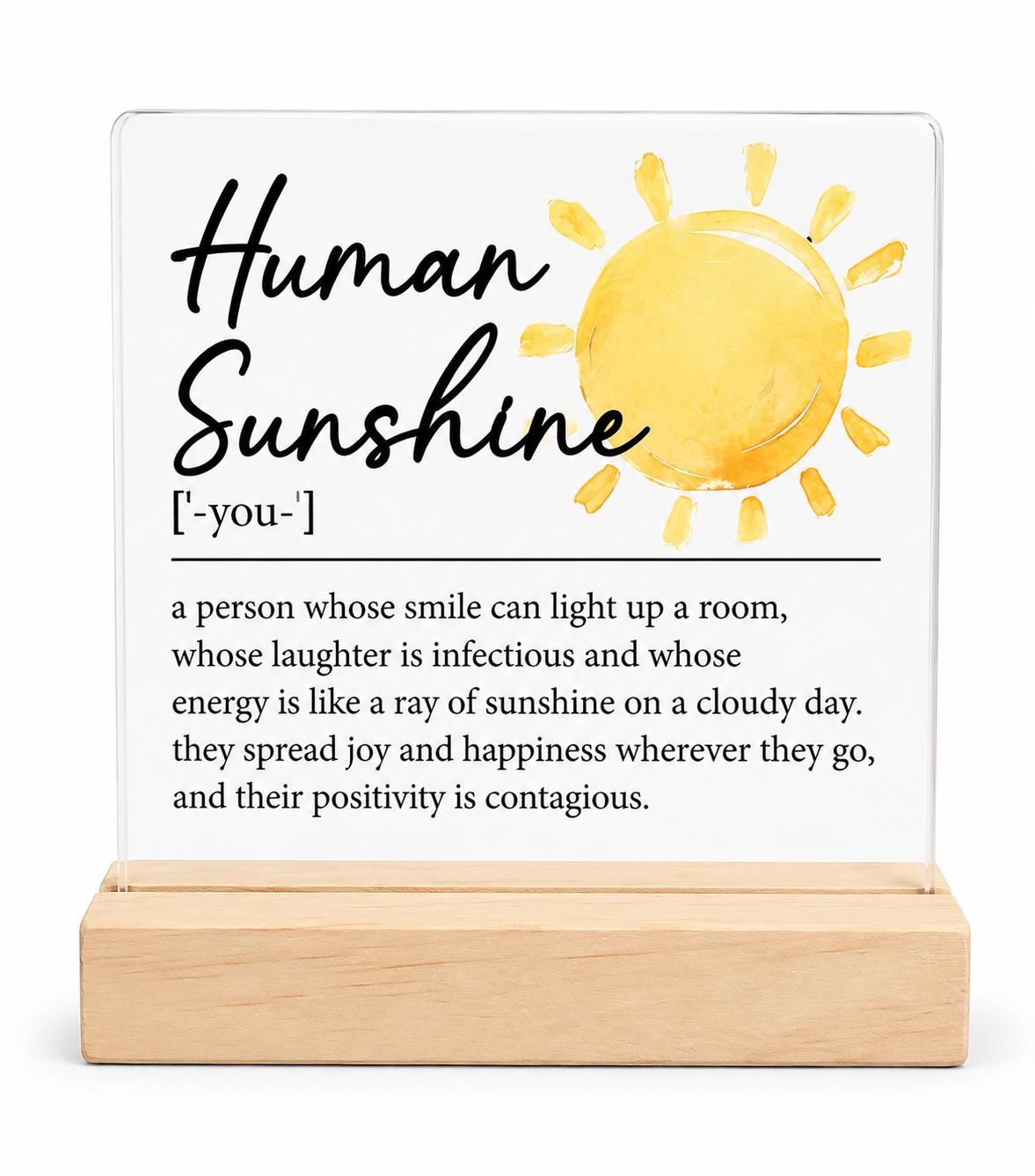 Gift Acrylic Plaque