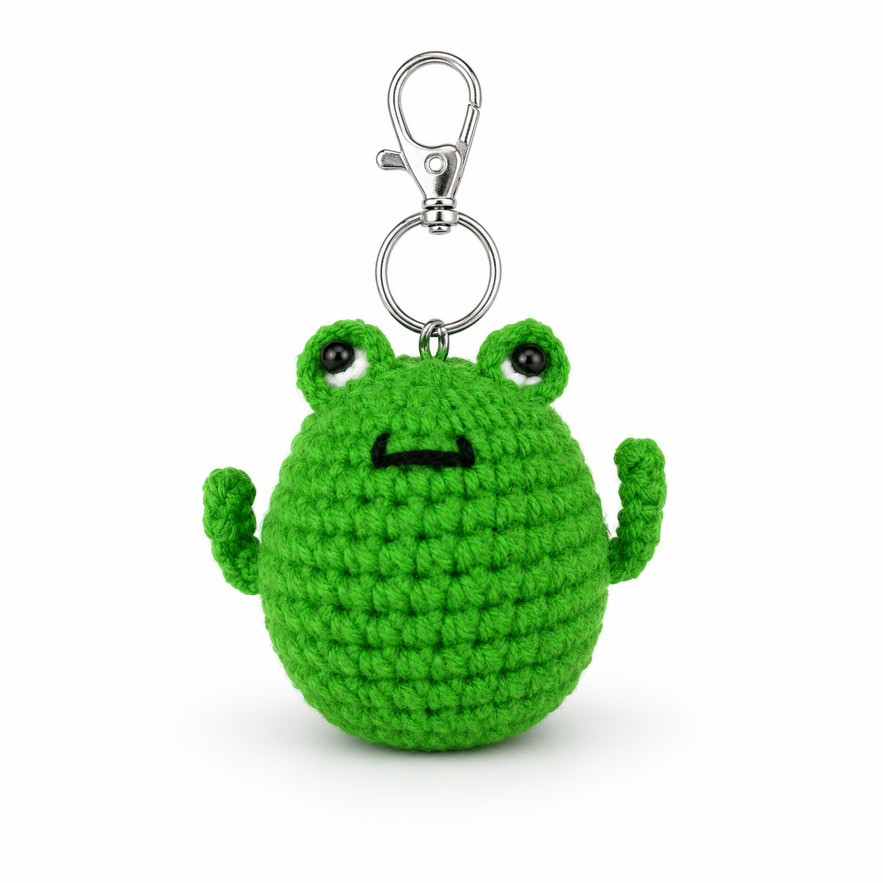 Crochet Keyring Frog