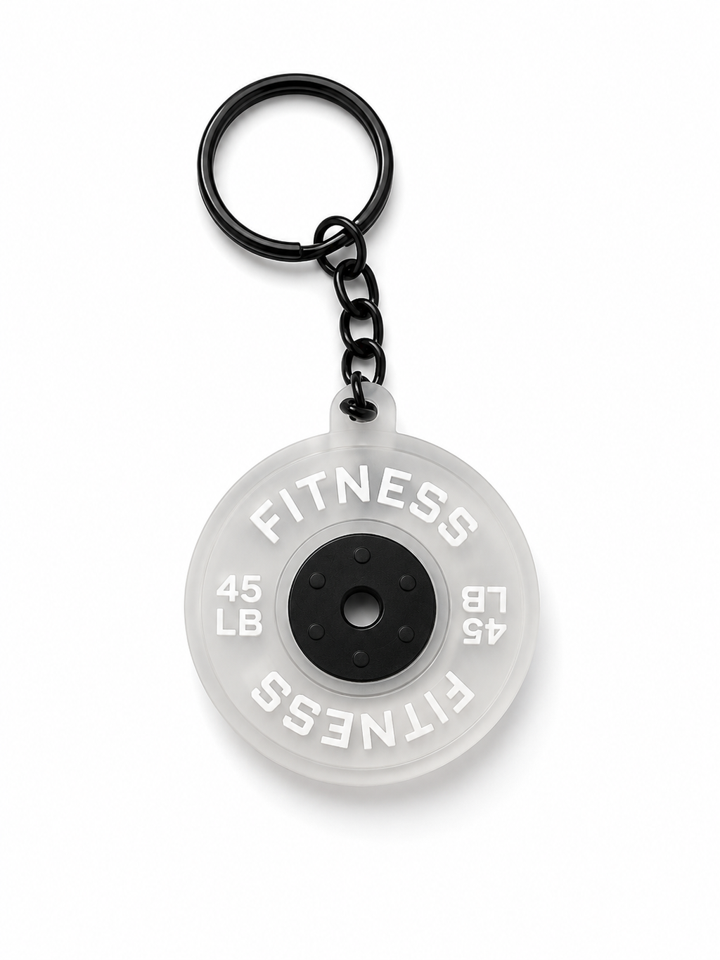 Fitness Bag Charm / Key Ring Accessory
