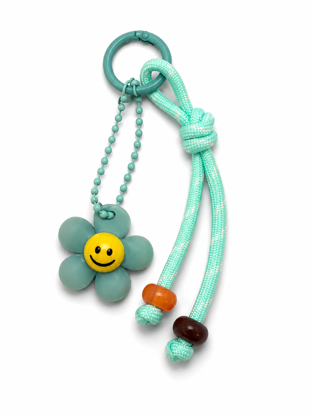 Smiley Daisy Bag Charm / Accessory