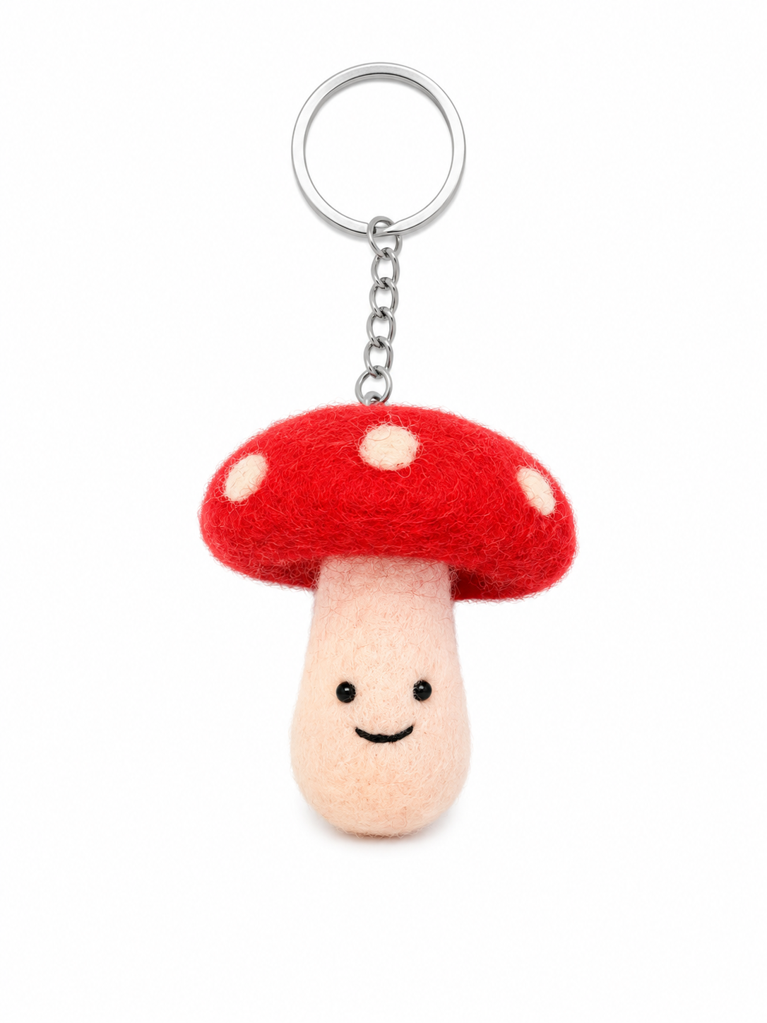 Felt Decoration/Keyring Mushroom