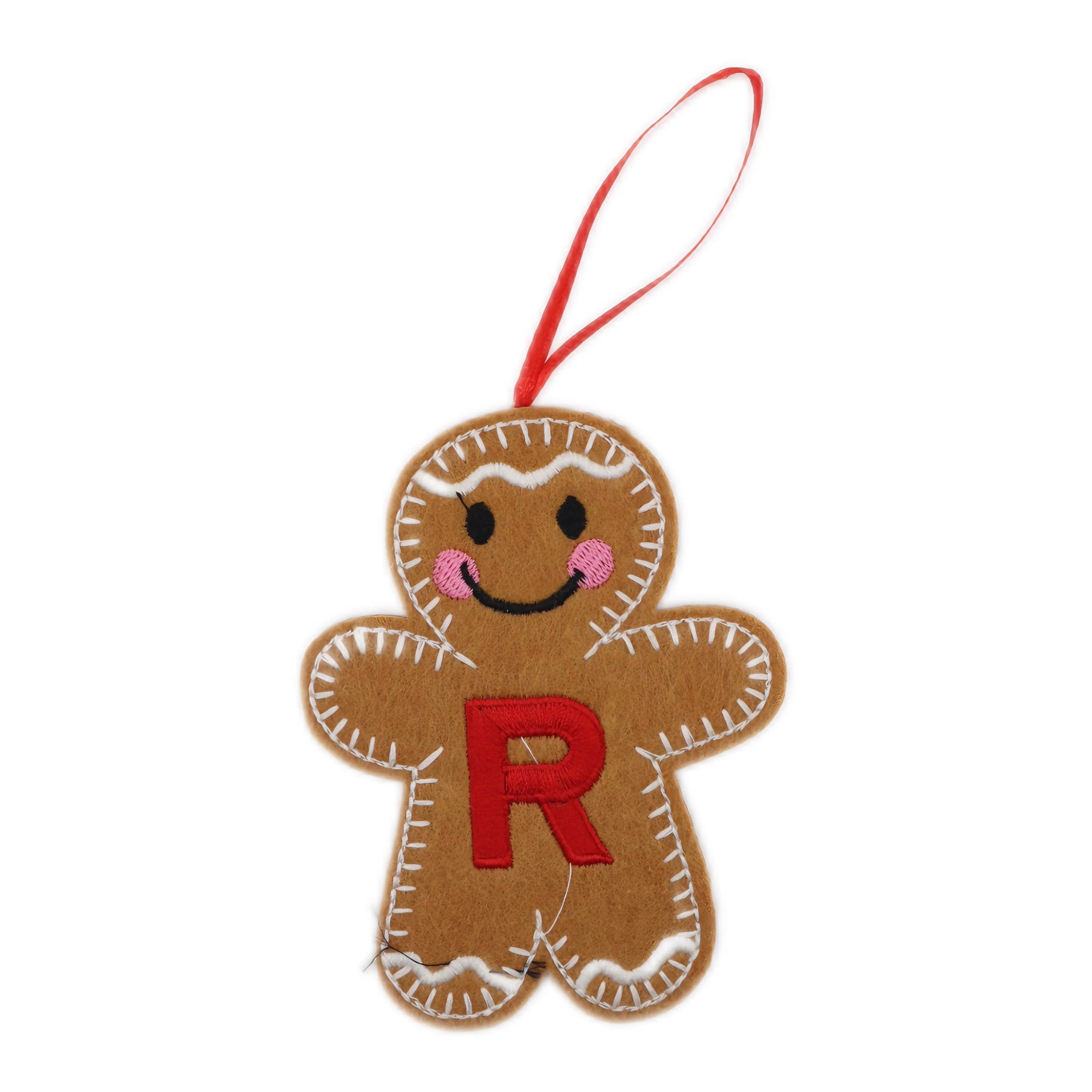 Gingerbread Letter R