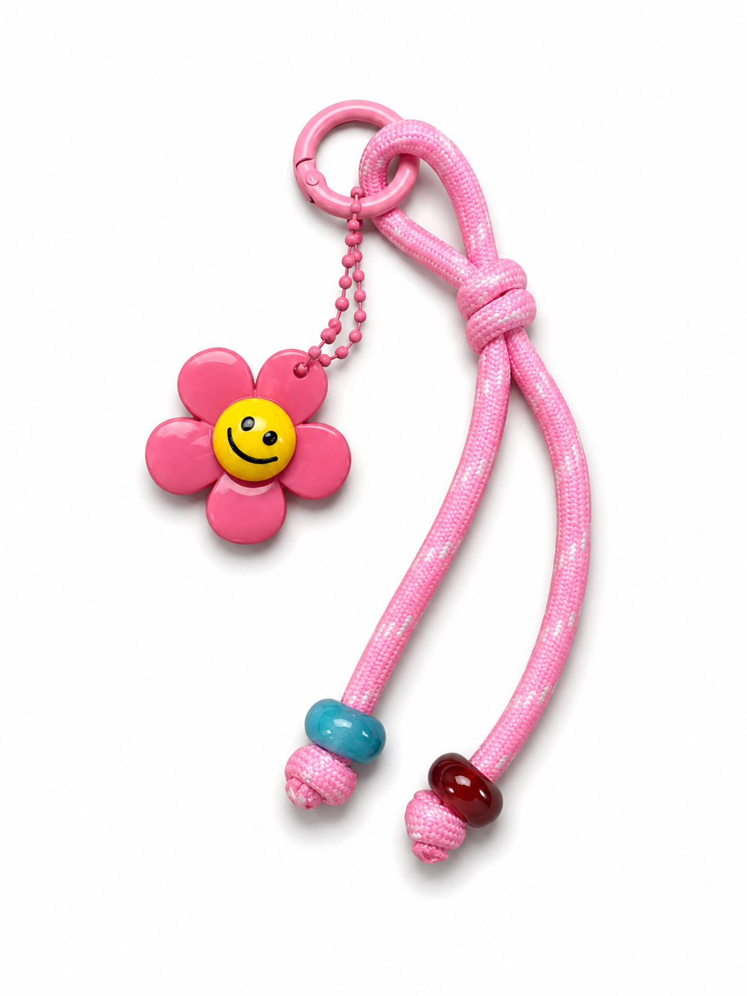 Smiley Daisy Bag Charm / Accessory