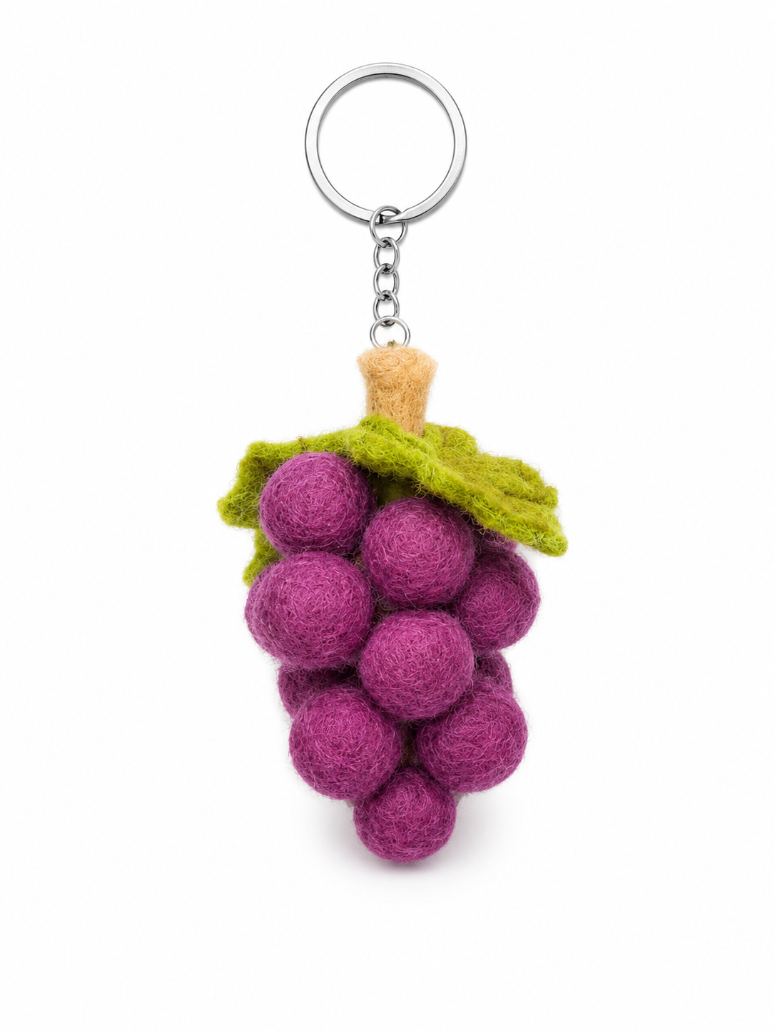 Felt Decoration/Keyring Grape