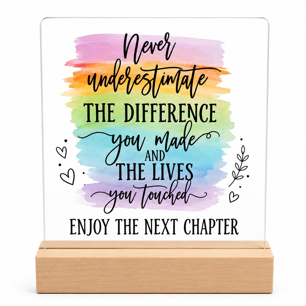 Gift Acrylic Plaque