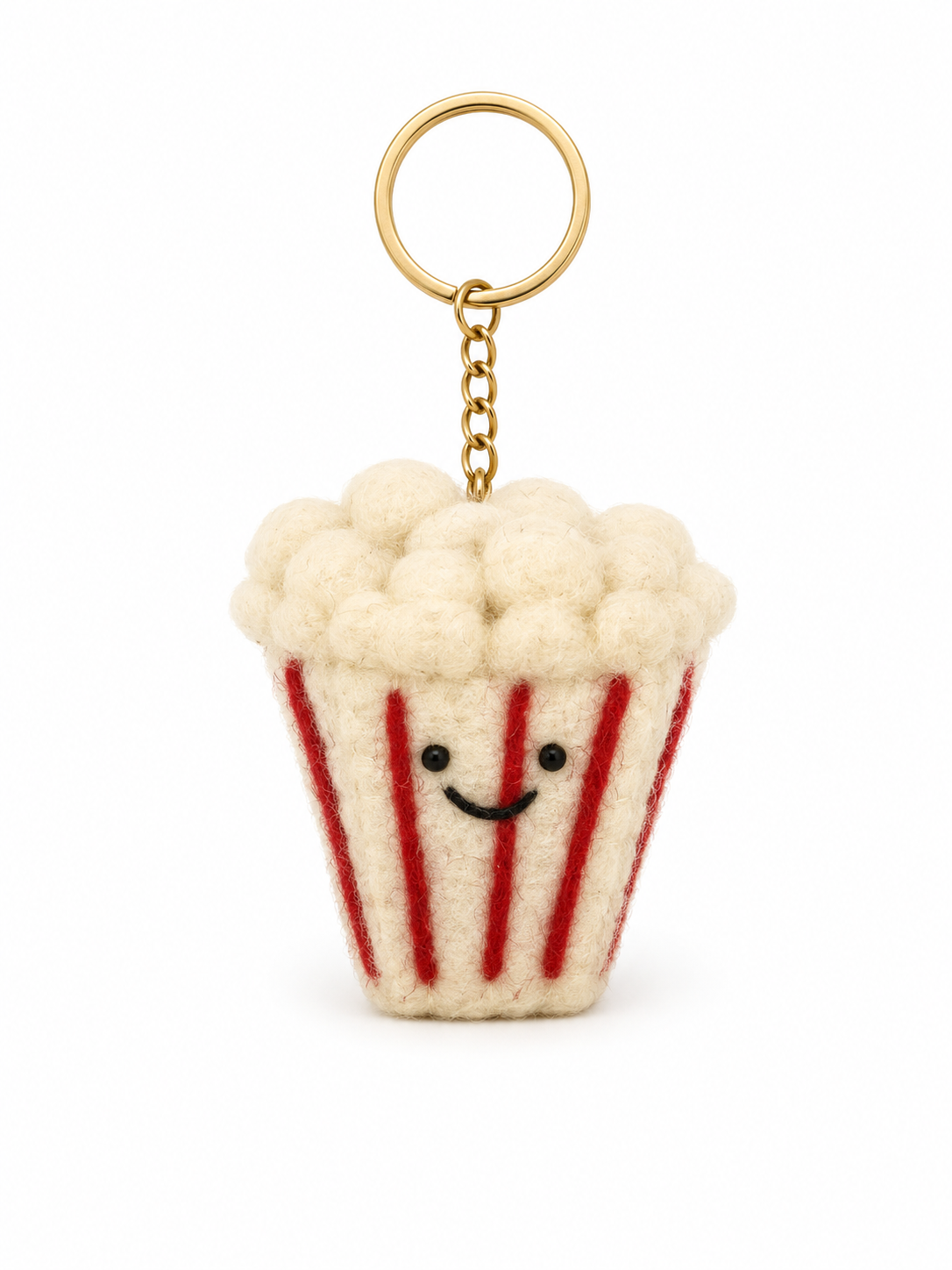 Felt Decoration/Keyring Popcorn