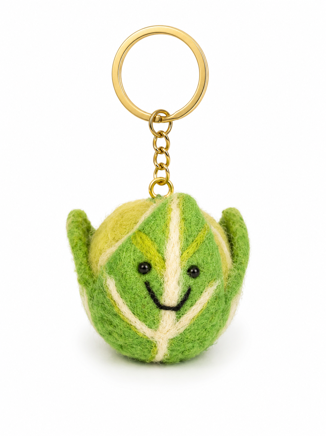 Felt Decoration/Keyring Brussel Sprout