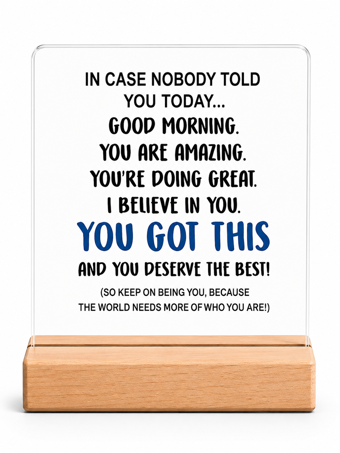 Gift Acrylic Plaque