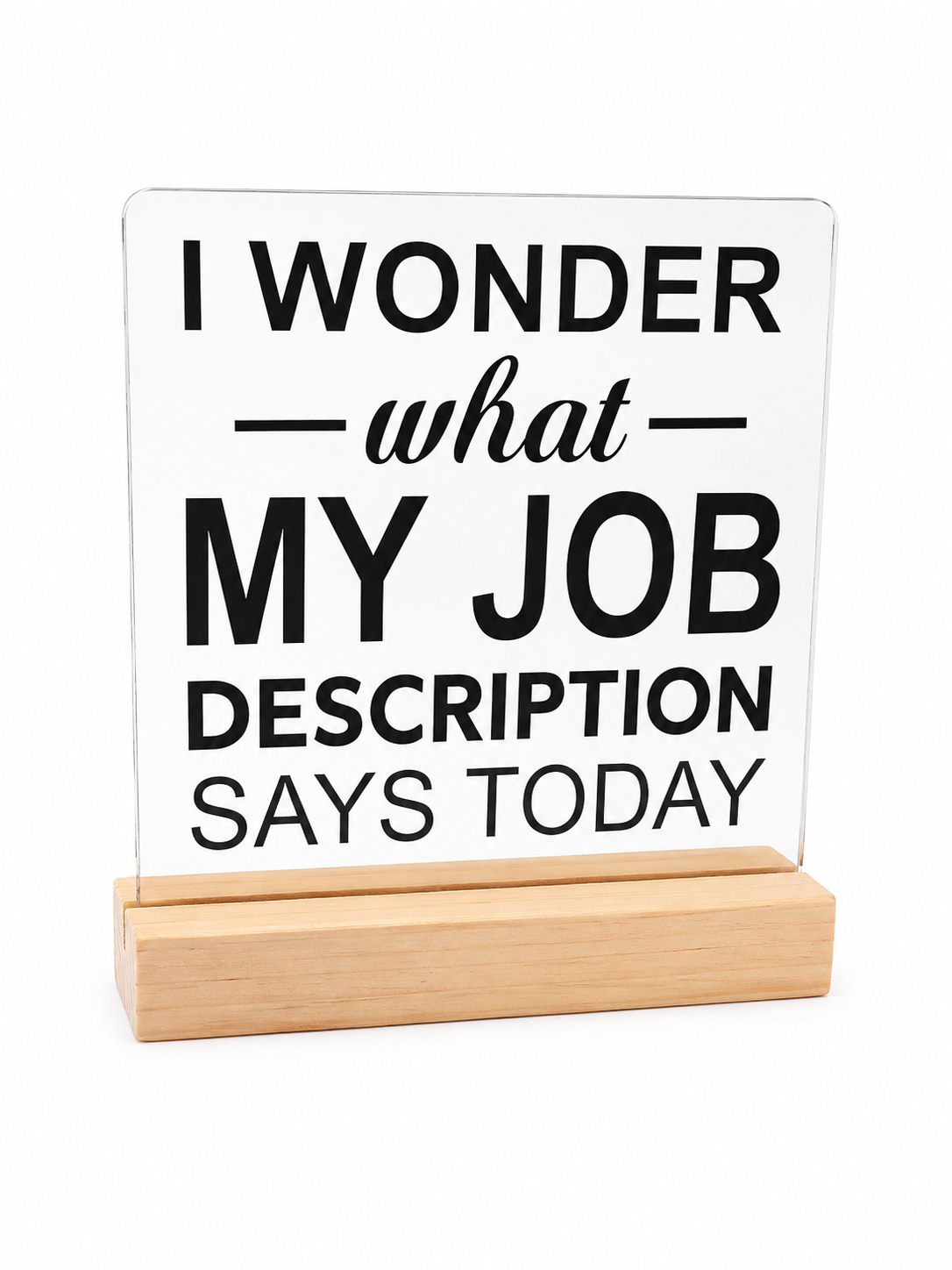 Gift Acrylic Plaque