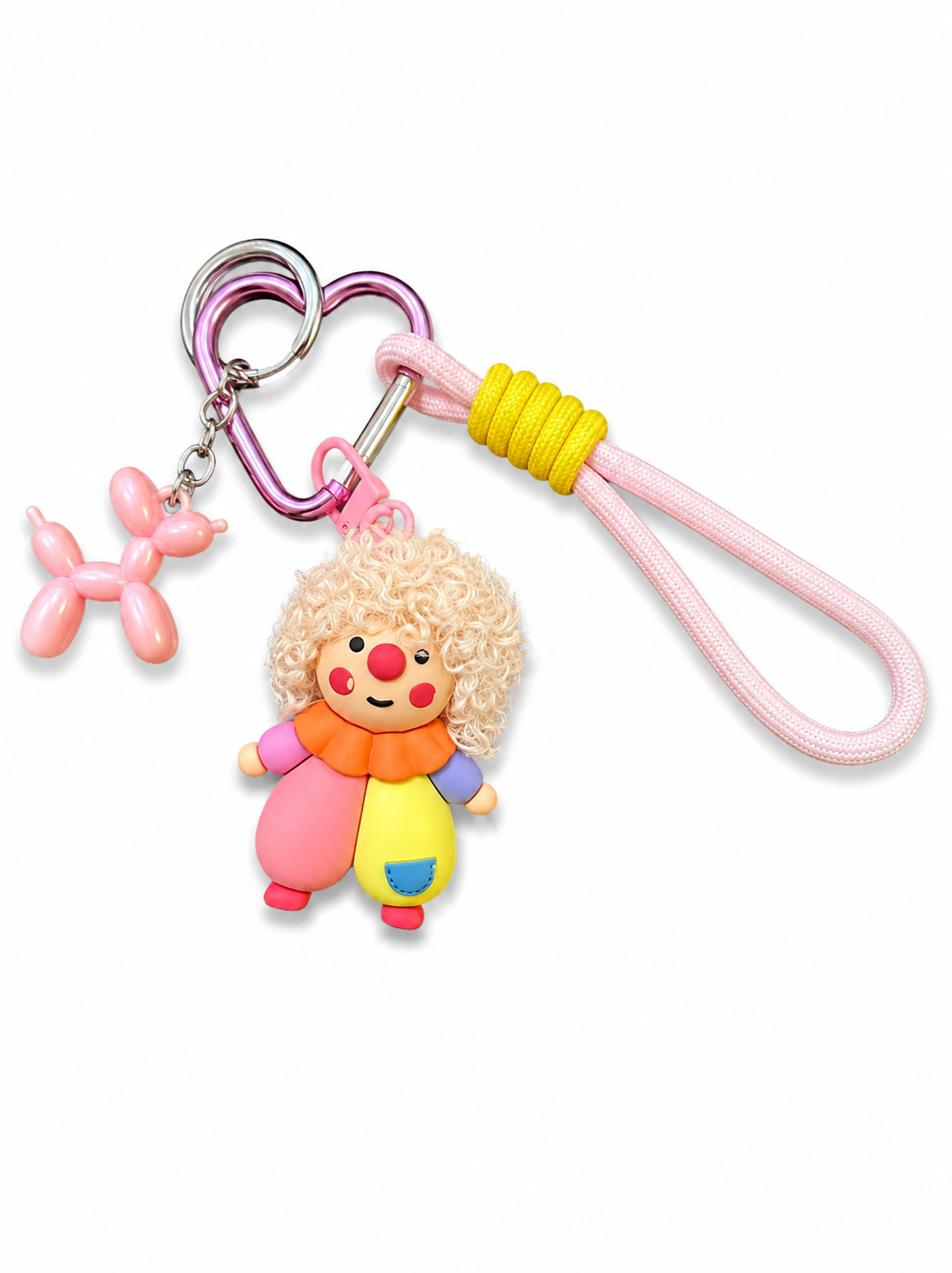 Clown Key Ring / Bag Charm