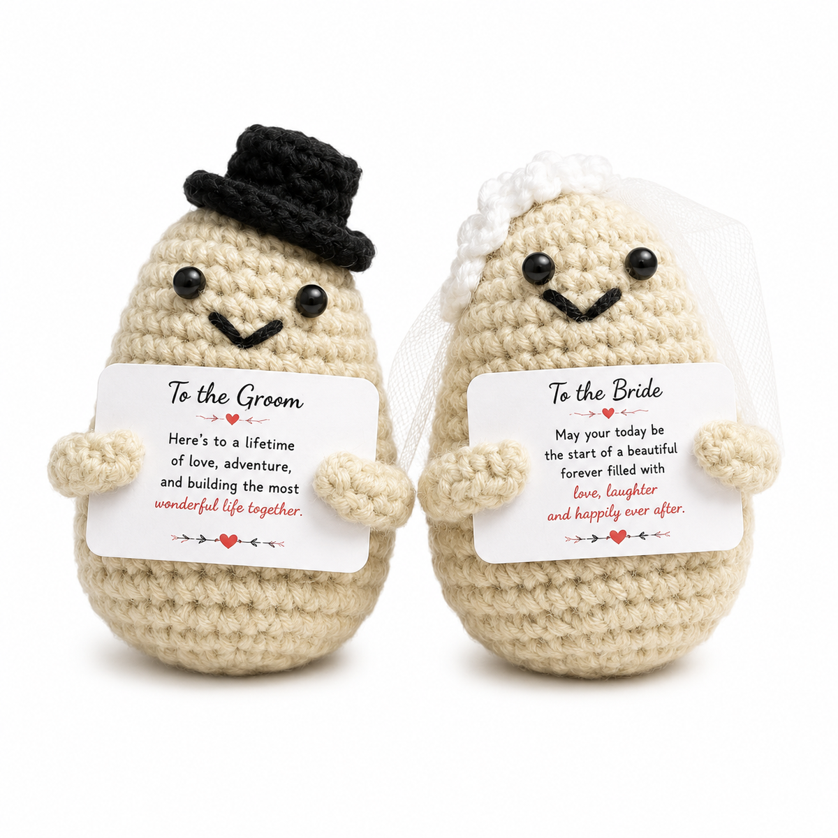 Positive Bride & Groom Set