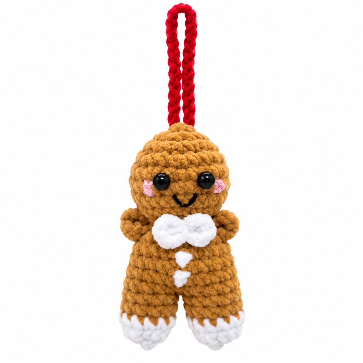 Christmas Crochet Hanging Decoration 7pcs
