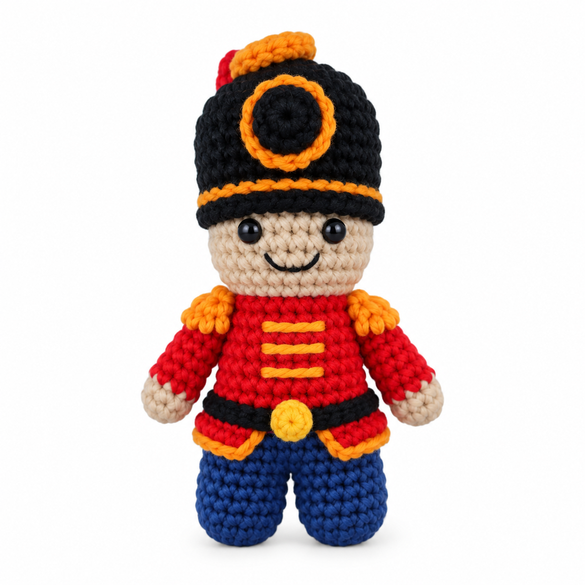 Xmas Soldier Hanging Crochet Decoration
