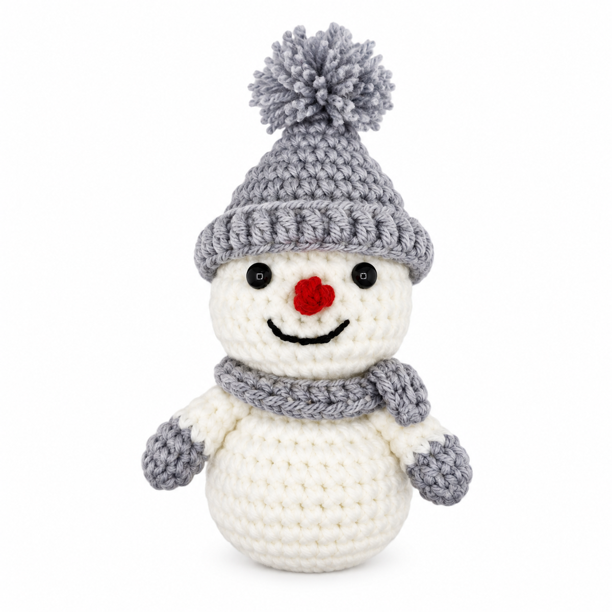 Xmas Snowman Hanging Crochet Decoration
