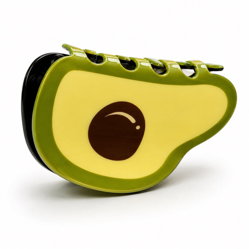 Avocado hair claw clip