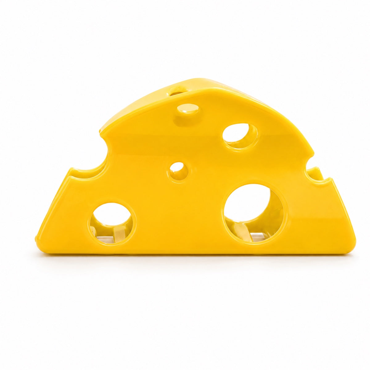 Cheese wedge hair claw clip front view