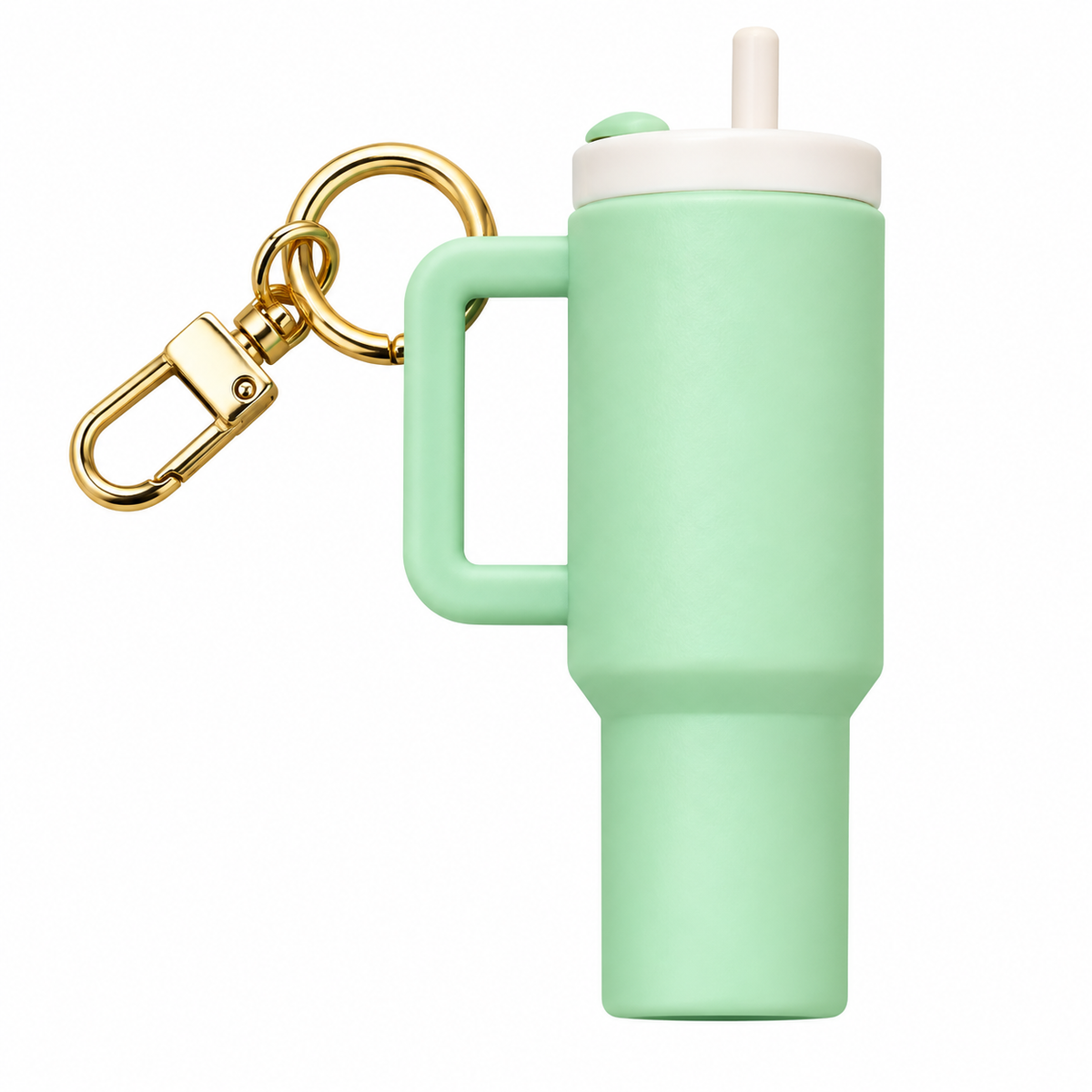 Mint Green Tumbler Keyring
