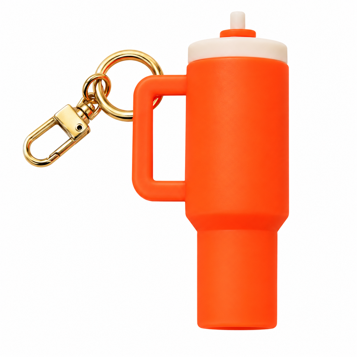 Orange Tumbler Keyring