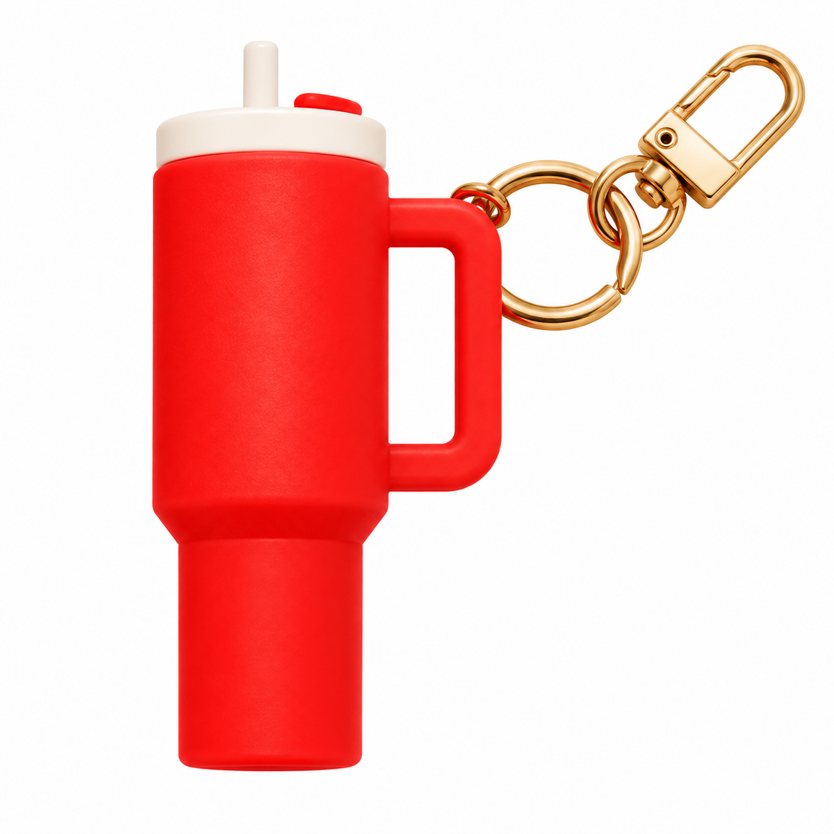 Red Tumbler Keyring